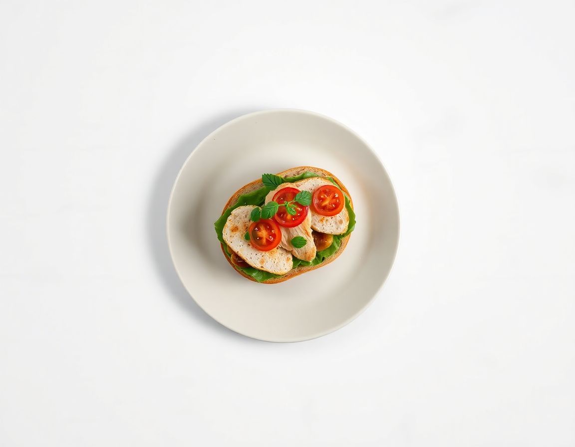 Бутерброд с курицей (ц/з)