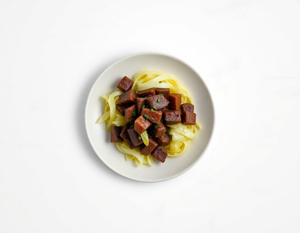Говядина с капустой