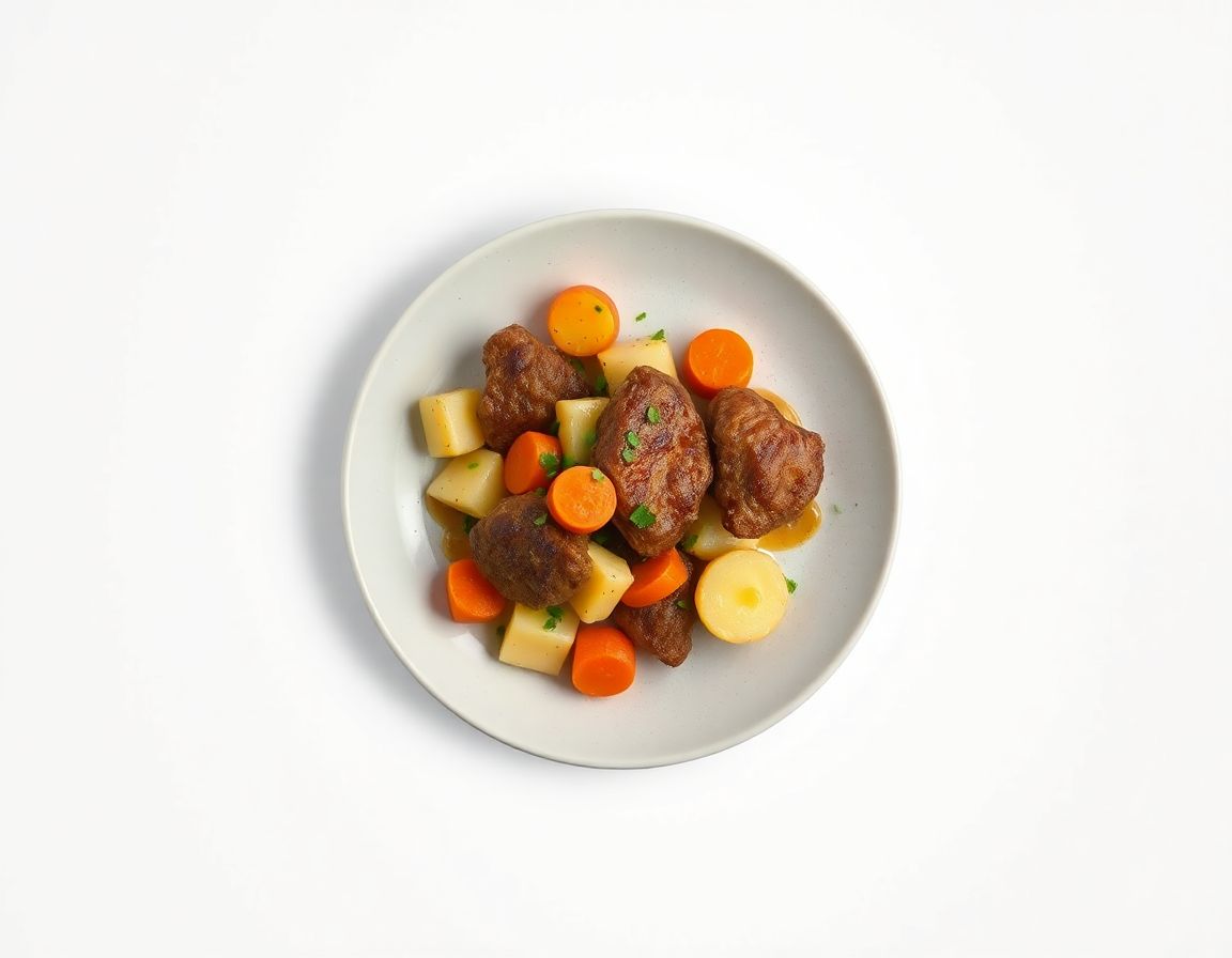 Котлеты с картофелем и овощами