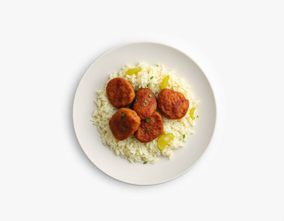 Котлеты с рисом и капустой