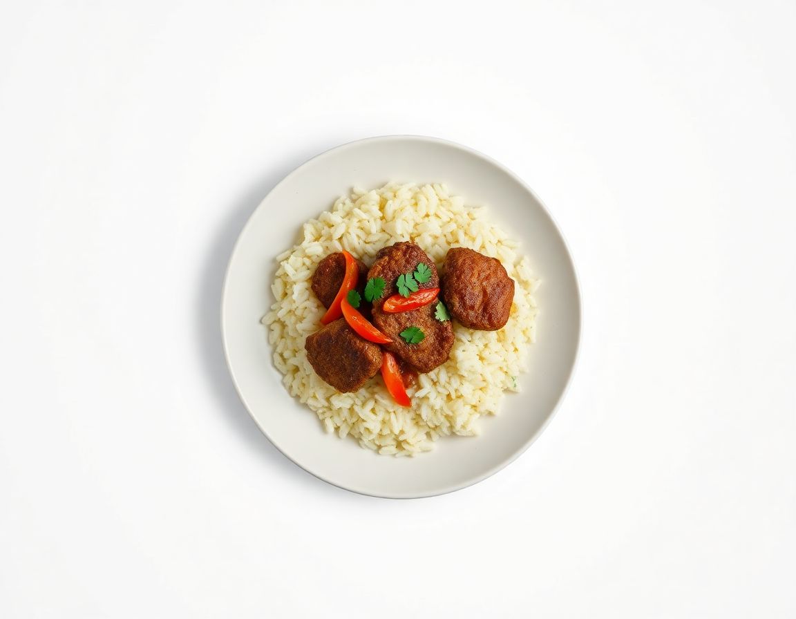 Котлеты с рисом и перцем
