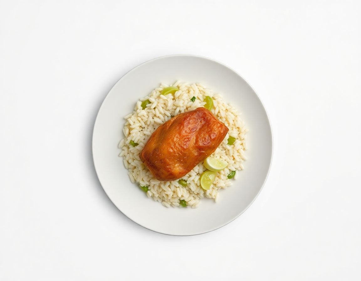 Курин. бедро с рисом и капустой