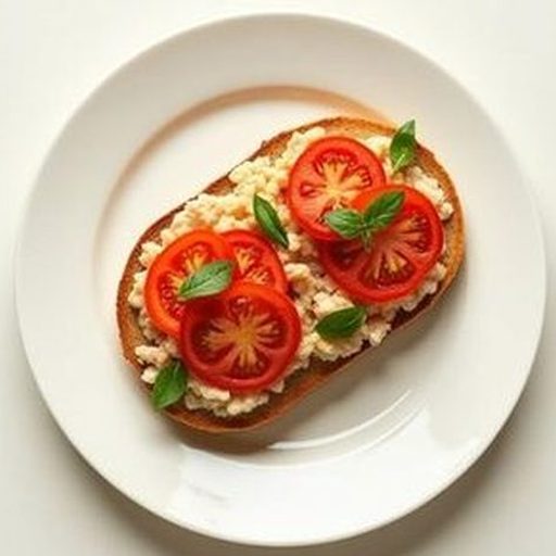 Тост ц/з с курицей и томатом